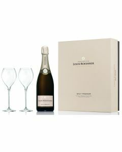 Louis Roederer - Brut Premier - Bouteille (75cl) in giftbox with 2 flutes