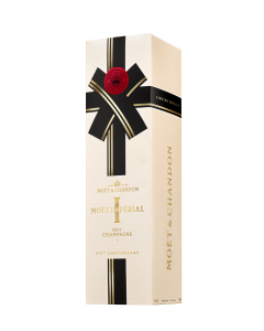 Moet & Chandon - Brut Rose. 150th EOY - Bouteille (75cl) in Creme giftbox